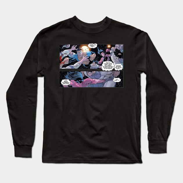 invincible comic strip Long Sleeve T-Shirt by super villain